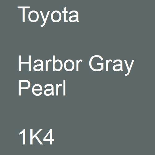 Toyota, Harbor Gray Pearl, 1K4.